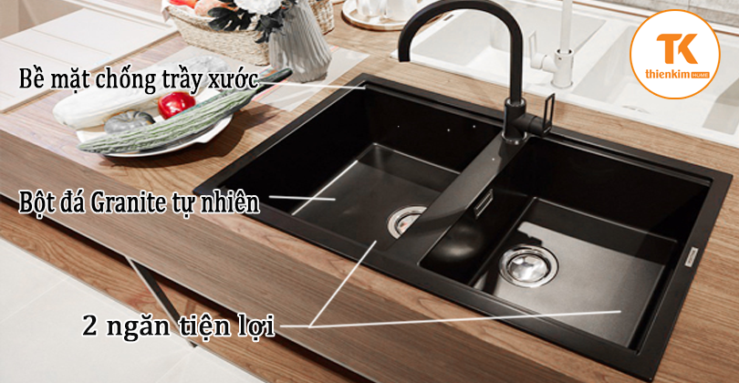 Chậu rửa chén Malloca - Tính năng vượt trội